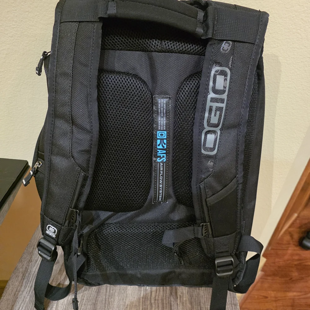 Black Men’s Professional Backpack